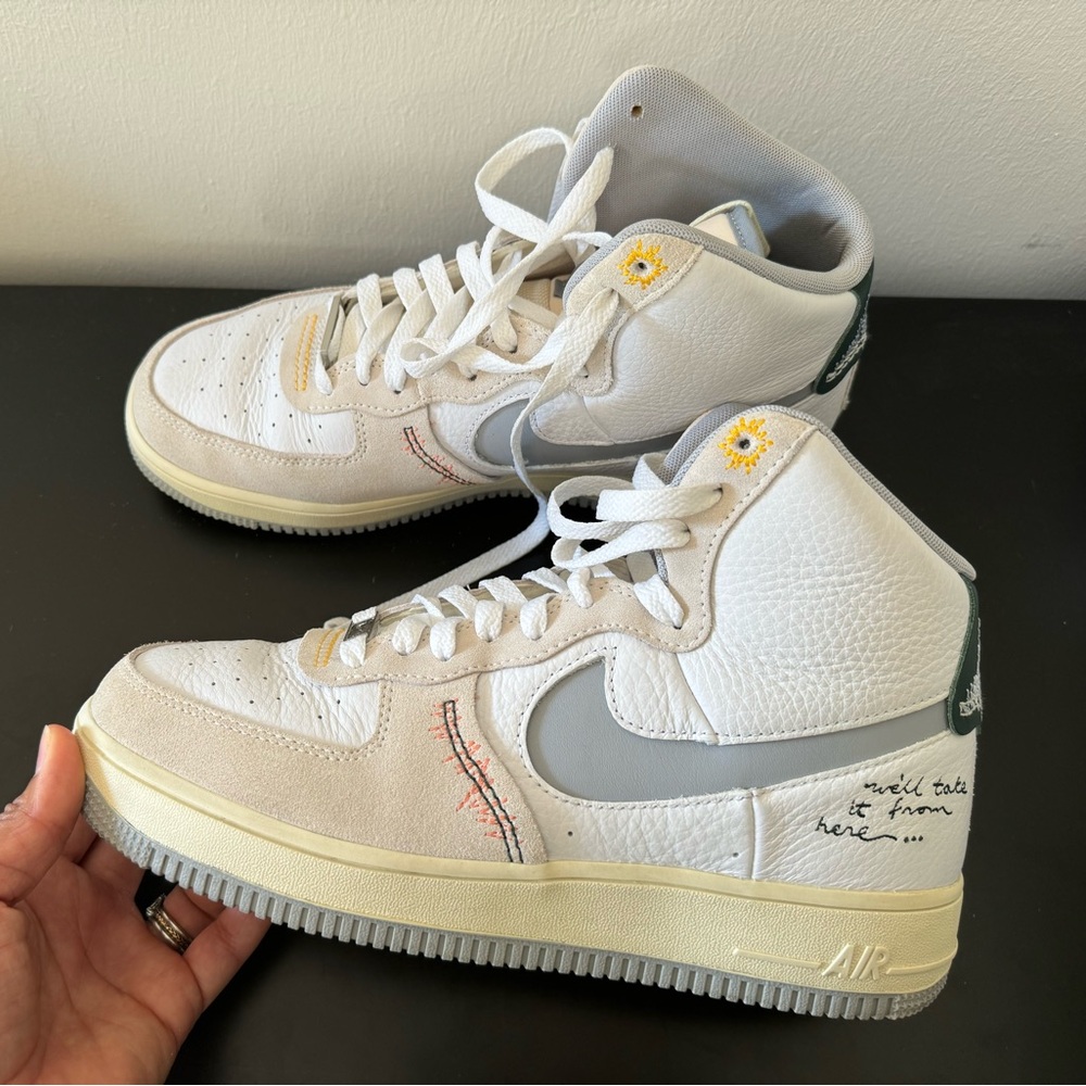 Nike Air Force 1 high sculpt AF1 well take it from here women’s mental health